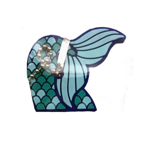 Key Covers Mermaid Tail/Colorful Smiley Poo Emoji - Picture 6 of 7